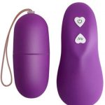 Uzaktan Kumandalı Mini Masaj Vibratörü Mor