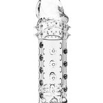 Tırtıklı Saydam Penis Kılıfı 16.3 cm
