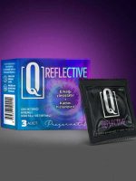 Q REFLECTİVE 3'LÜ KREMLİ TIRTIKLI PREZERVATİF - Görsel 2