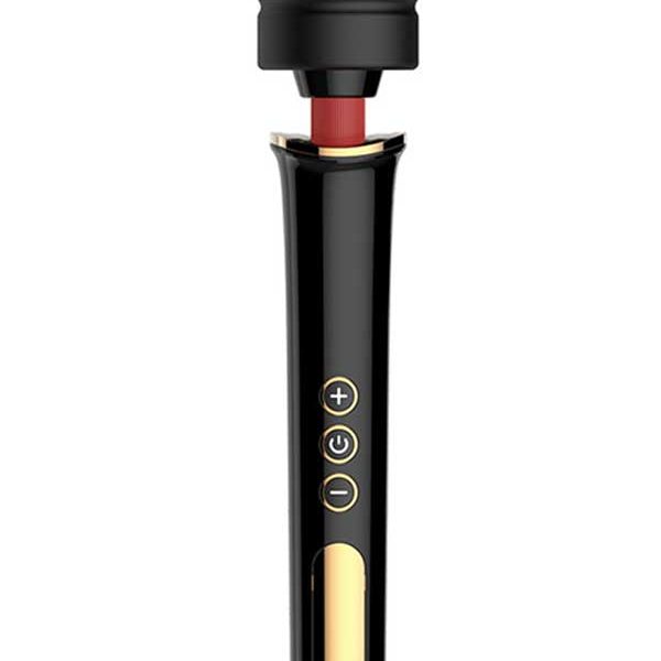 Şarj Edilebilir Siyah Wand Masaj Aleti