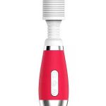 Şarjlı Wand Masaj Aleti Vibratör - Pembe