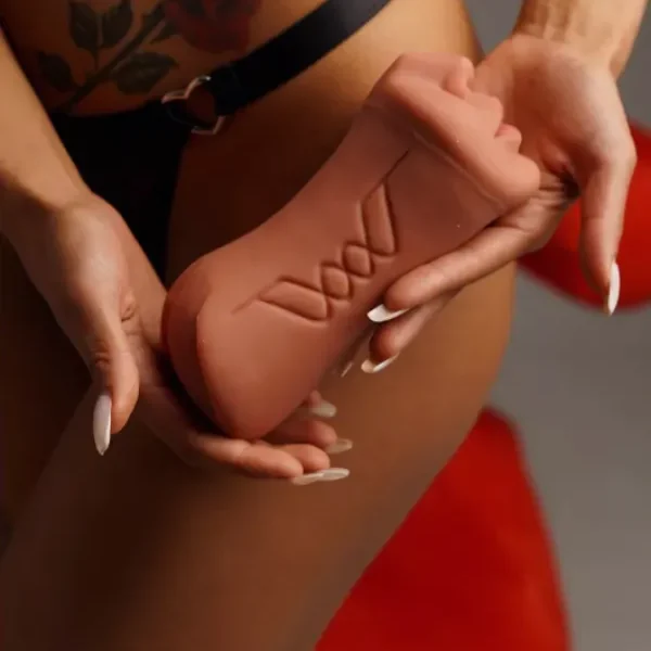 3 Girişli Gerçekçi Dokuda Melez Suni Vajina Mastürbatör