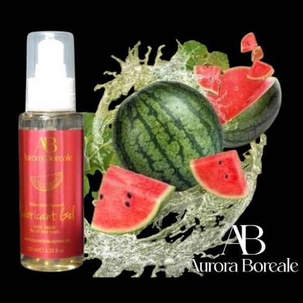 Aurora Boreale Karpuz Aromalı Kayganlaştırıcı Jel  100 Ml