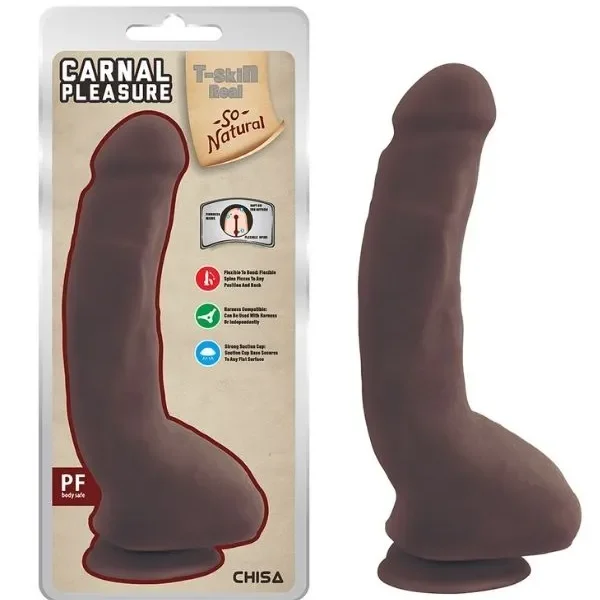 Carnal Pleasure Melez 23.5Cm Kıkırdaklı Gerçekçi Dildo