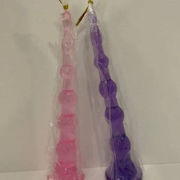 CENSAN 6 Boğumlu 17,5 cm vantuzlu silikon anal plug