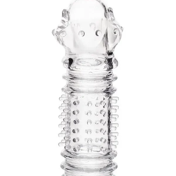 Gizemli Oda Baldi Şeffaf Penis Kılıfı  8,5 cm