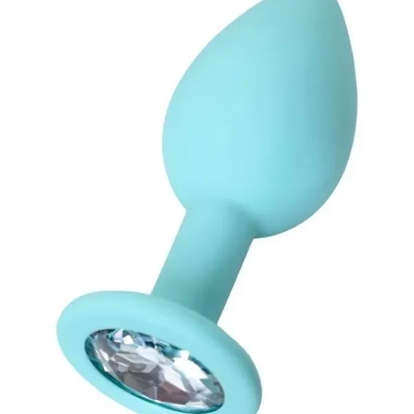 Gizemli Oda Brilliant Anal Plug beyaz kristalli 7 cm 26 g