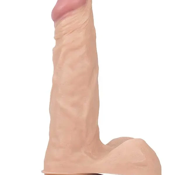 Gizemli Oda Dickdo Gerçekçi Testisli Dildo Penis 19cm model1