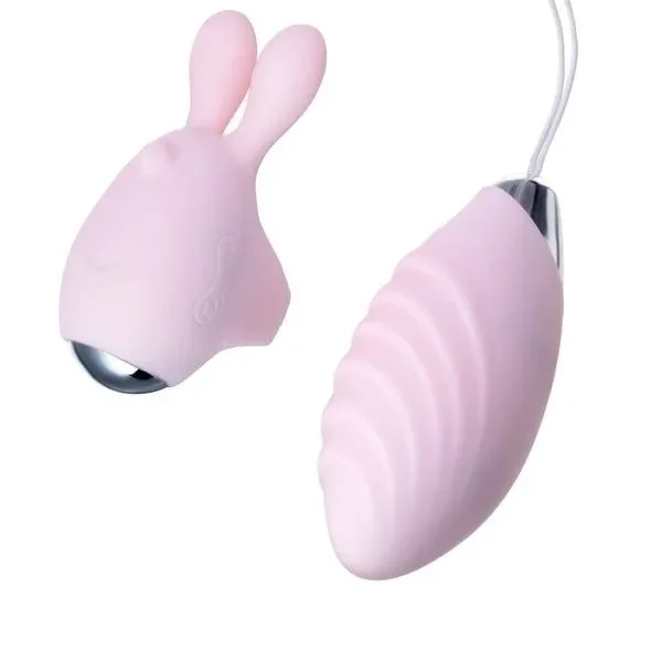 Censan Jos Vita Titreşimli Vajınal Set Pembe 8,5 Ve 8 Cm Vibratör