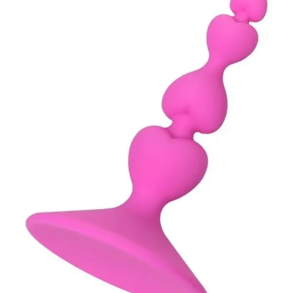 Gizemli Oda Loverty Anal Plug Pembe 8 cm
