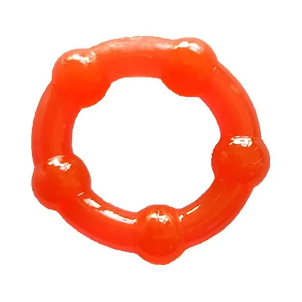 Censan Penis Halkası Boğumlu Kırmızı