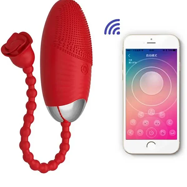 Censan Telefon Kontrollü Yumurta Vibratör Kırmızı