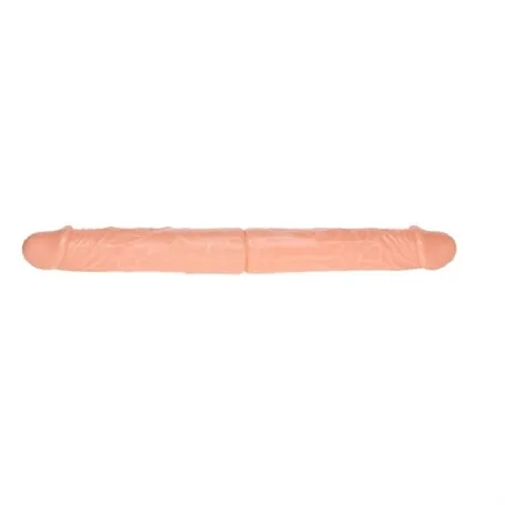 Double Dong Çift Taraflı İki Yönlü Esnek Dildo Kıkırdaklı Penis 36 Cm