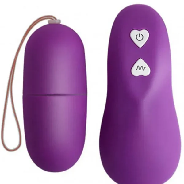Man Nuo Uzaktan Kumandalı Mini Masaj Vibratörü Mor