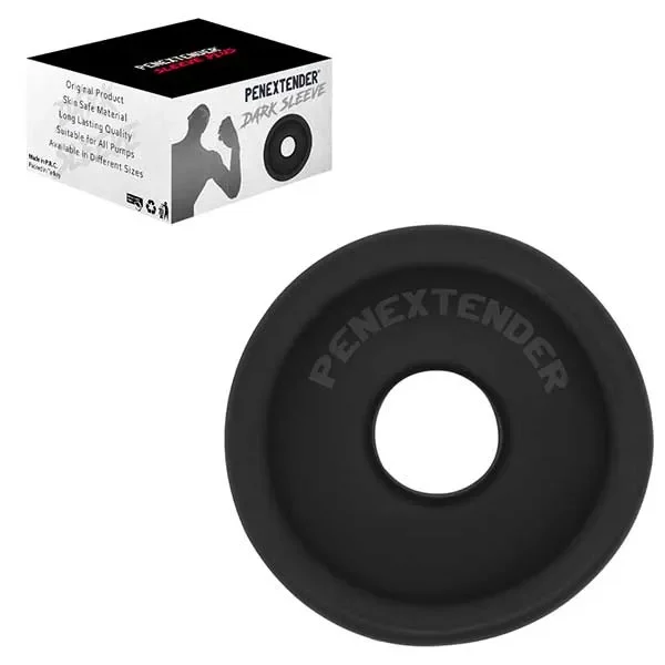 Penextender Dark Sleeve Penis Pompası Yedek Başlık - Medium