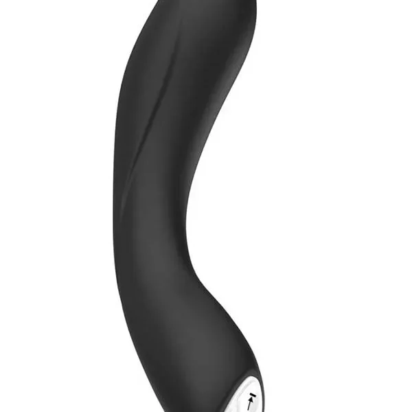Xuanai Elbow Bükülebilir Eğik Şarjlı Vibratör - Siyah
