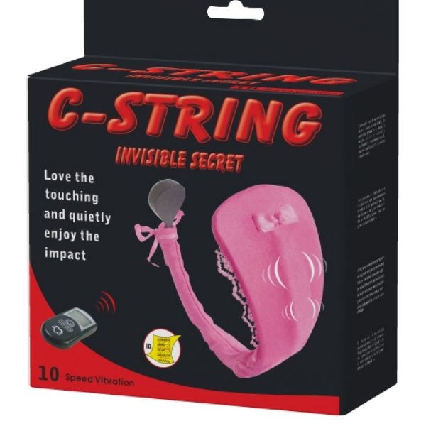 Censan CString İnvisible Secret Giyilebilir Kumandalı Vibratör Mor