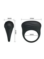 Bertram Titreşimli Silikon Penis Halkası - Görsel 2