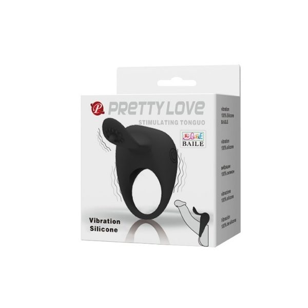 Gizemli Oda Çift Destekli Titreşimli Penis Halkası