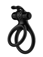 Çift Halkalı Manyetik Şarjlı Penis ve Testis Halkası – Klitoris Uyarıcılı, Suya Dayanıklı, Çiftler İçin Tasarlanmış Titreşimli Model - Görsel 3