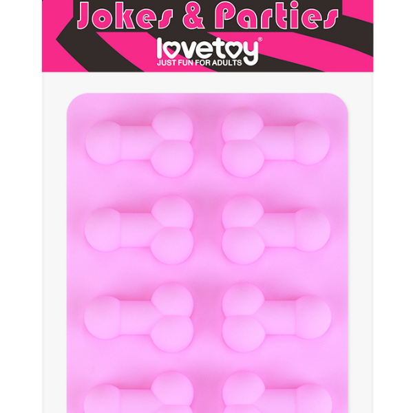 Gizemli Oda Çikolata, Jöle ve Buz İçin Penis Şeklinde Silikon Kalıp