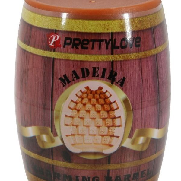 Gizemli Oda Madeira Fıçı Şeklinde Yumurta Mastürbatör