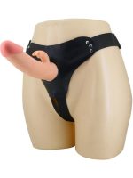 Mavis 5cm Dolgulu Realistik İçi Boş Protez Strapon Belden Bağlamalı - Görsel 3