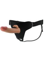 Mavis 5cm Dolgulu Realistik İçi Boş Protez Strapon Belden Bağlamalı - Görsel 4