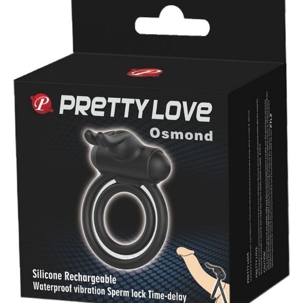 Gizemli Oda Osmond Titreşimli Silikon Penis Halkası