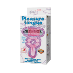 Plasure Tongue Titreşimli Klitoris Uyarıcılı Şeffaf Penis Kılıfı