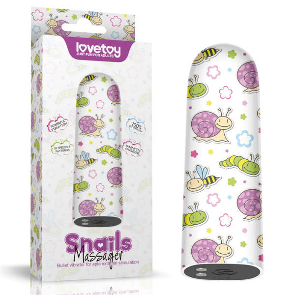 Censan Rechargeable Snails Massager Kurşun Vibratör