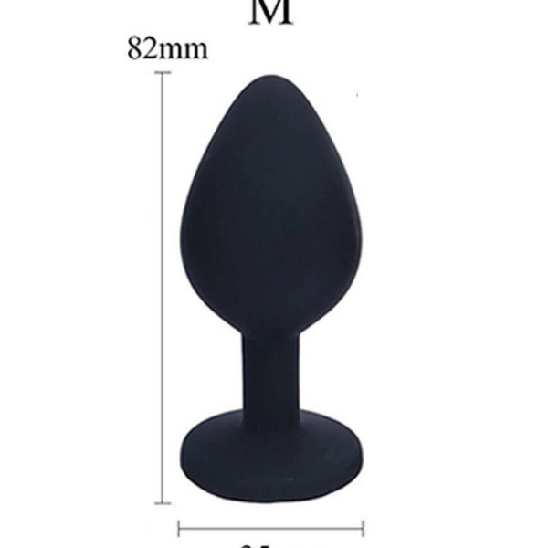 Gizemli Oda Silikon Anal Tıkaç M Boy