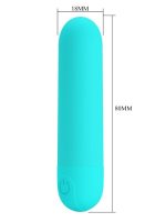 Stefan Mini Massager Bullet Vibratör Mavi - Görsel 2