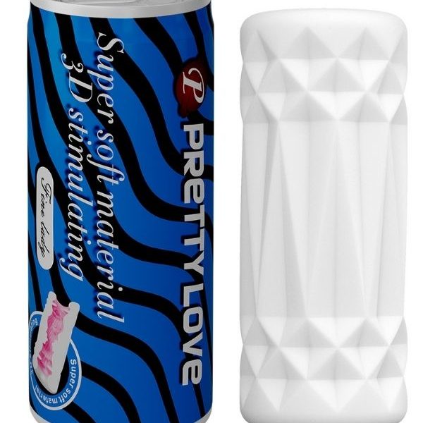 Gizemli Oda Super Soft Material 3d Stimulating Kola Kutusu Şeklinde Mastürbatör Mavi