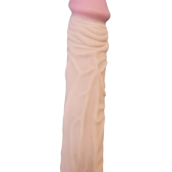 Gizemli Oda Gerçekçi Penis Kılıfı Et Dokusunda 19 cm