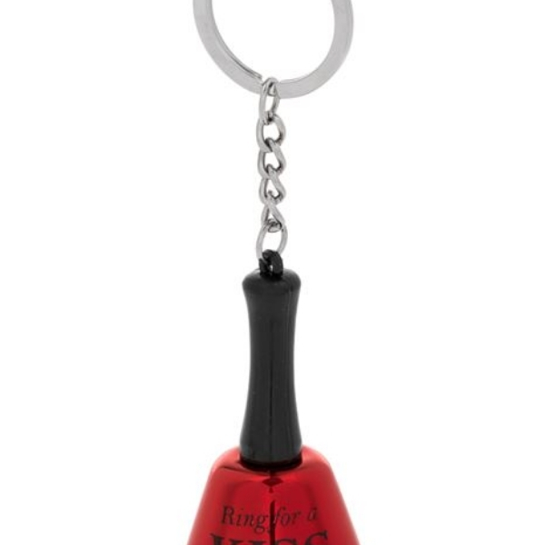 Ring for a Kiss Kırmızı Çan Anahtarlık