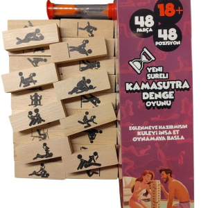 Kamasutra Denge Oyunu 48 Pozisyonlu Yetişkin Eğlence Oyunu