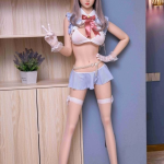 Gerçekçi 148 cm Silikon Başlı TPE Seks Doll – Kalça Hareketli ve Ses Özellikli Model B
